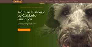 Diseño Web The Dogs