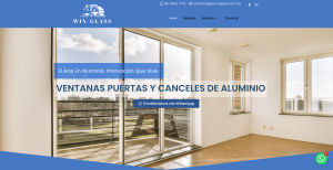 Diseño Web win-glass.com.mx
