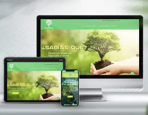 pantalla sitio web recyclacom.com.mx