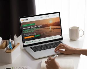 diseño de landingpage solar mexico